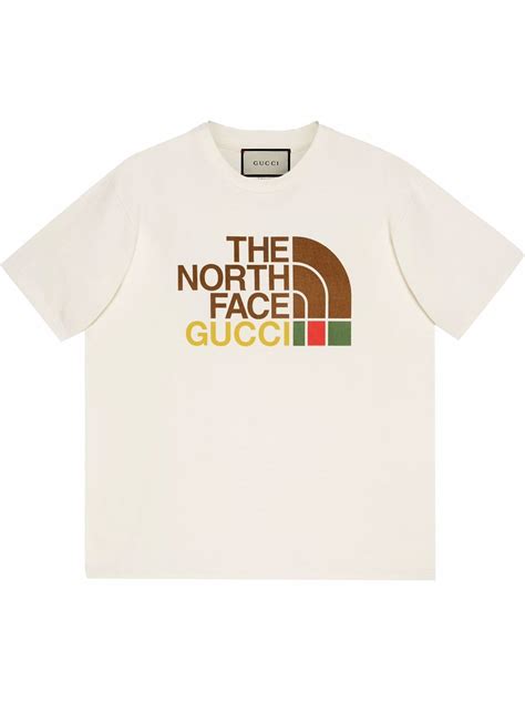 north face gucci playera